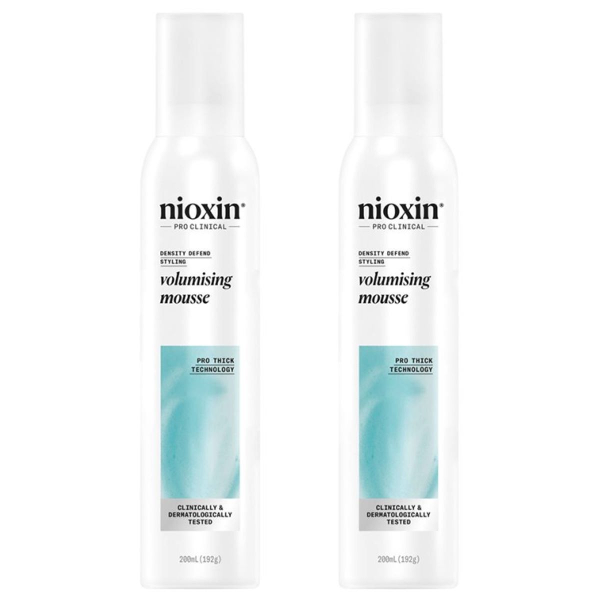 

Мусс для волос volumising mousse 2er set Nioxin, количество 1 шт.