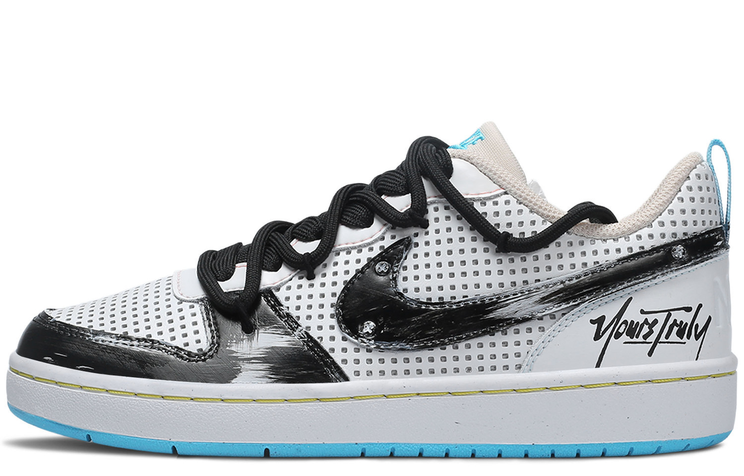 

Детские скейтерские кроссовки Court Borough для младших школьников Nike, синий