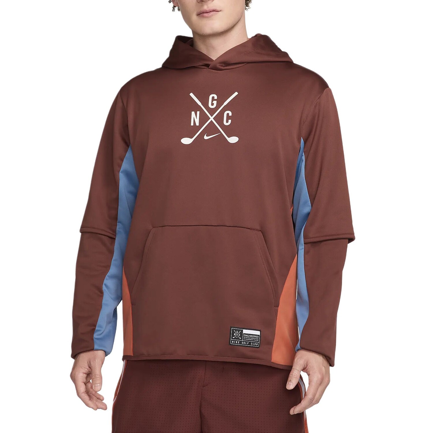 

GOLF CLUB DRI-FIT Толстовка мужская Dark Small Horse / Aegean Storm / Vintage Coral Color / Белый Nike, белый