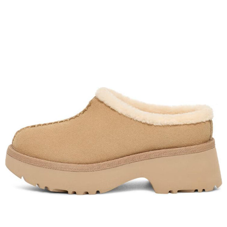 Угги (WMNS) UGG New Heights Cozy Clog 'Mustard Seed'