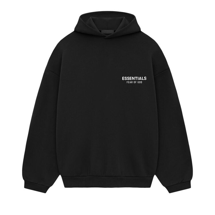 

Худи Fear of God Essentials Fleece Hoodie II Black, черный