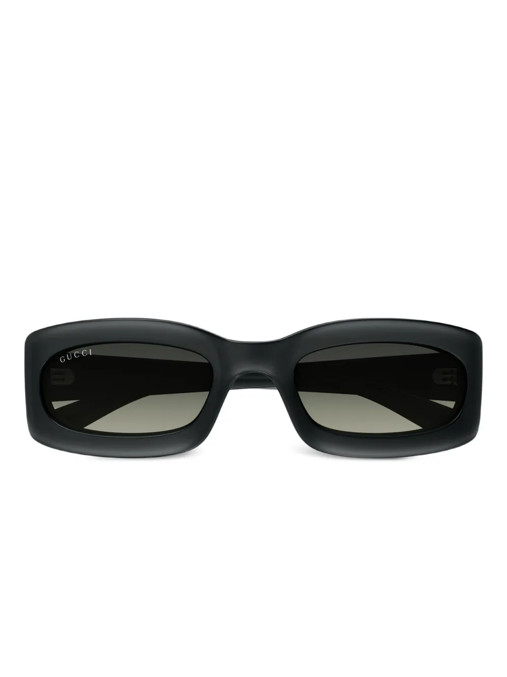 

Солнцезащитные очки в прямоугольной оправе Gucci Eyewear, серый