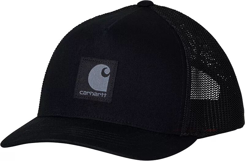 

Мужская кепка Carhartt Trucker с сетчатой ​​спинкой и нашивкой на спине, черный