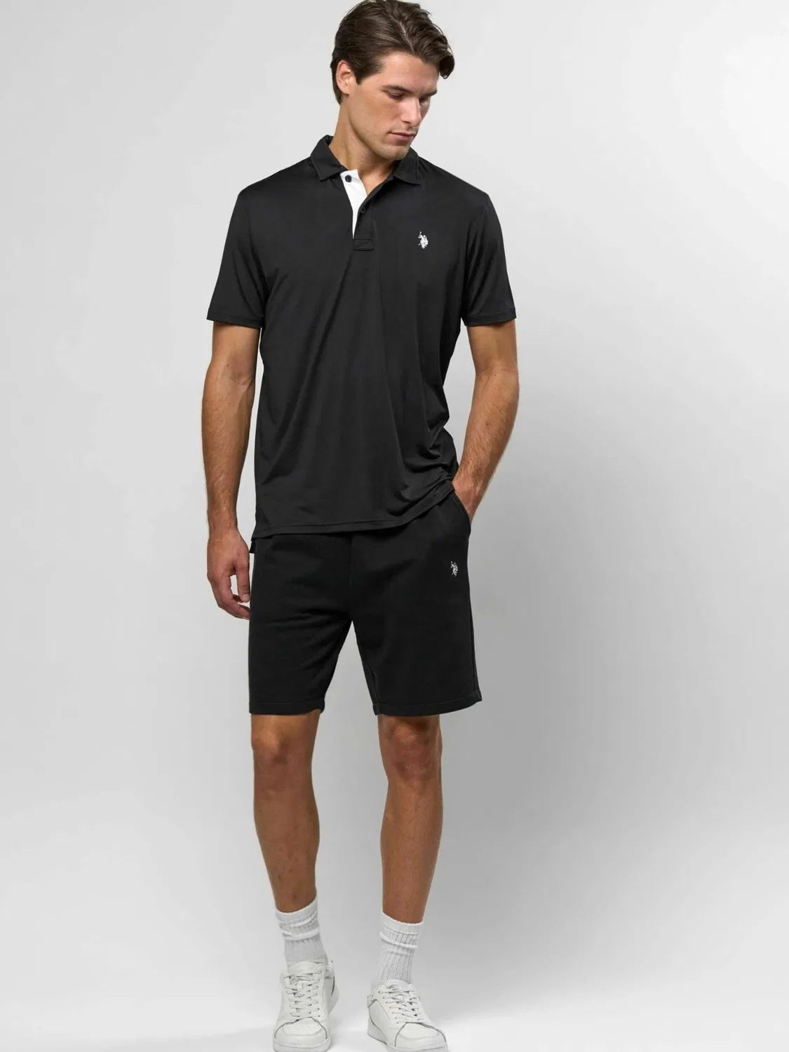 Обычные брюки 'UMCedric' U.S. Polo Assn., Black — фото 4