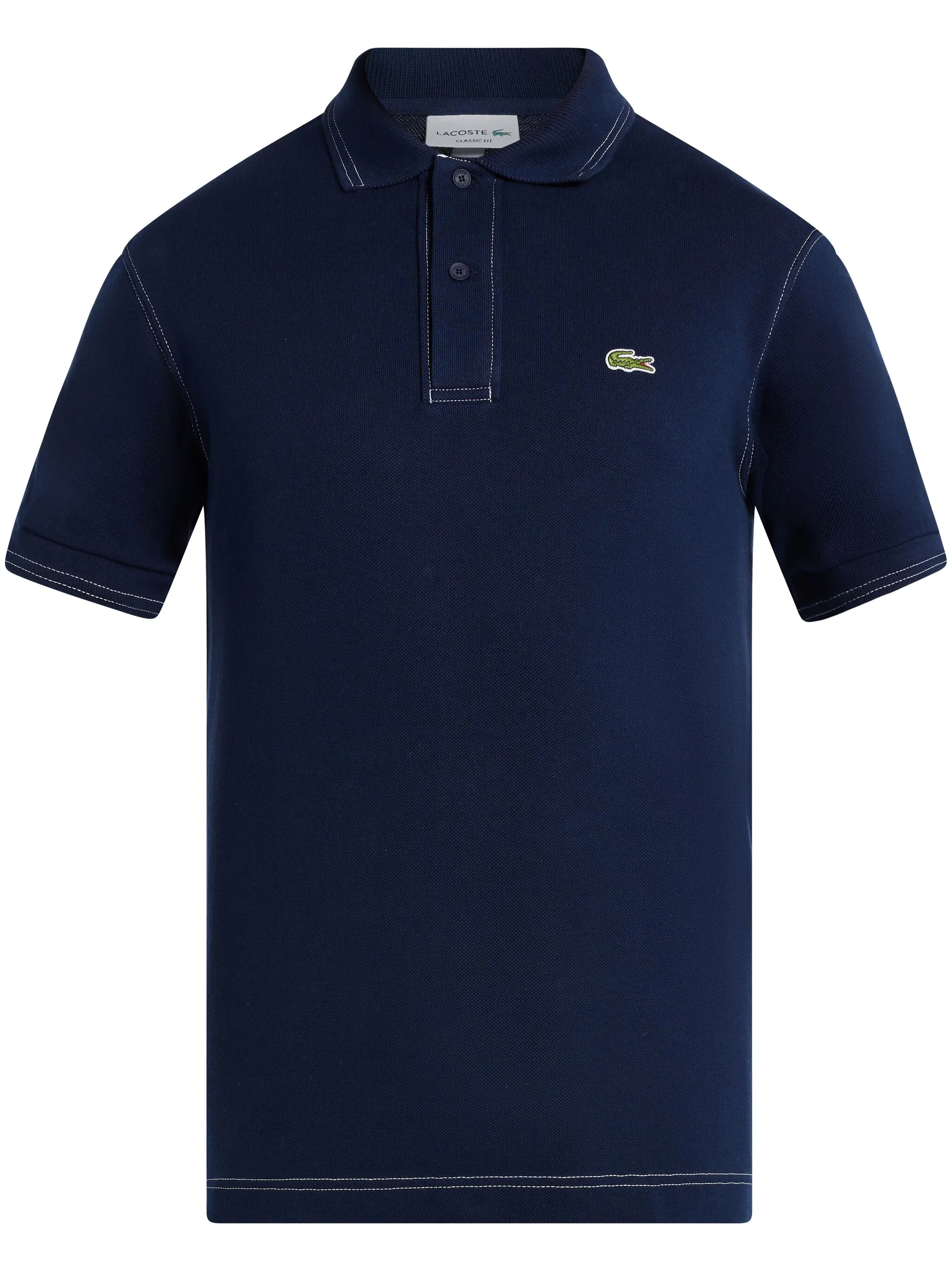 

Рубашка поло с нашивкой-логотипом Lacoste, синий