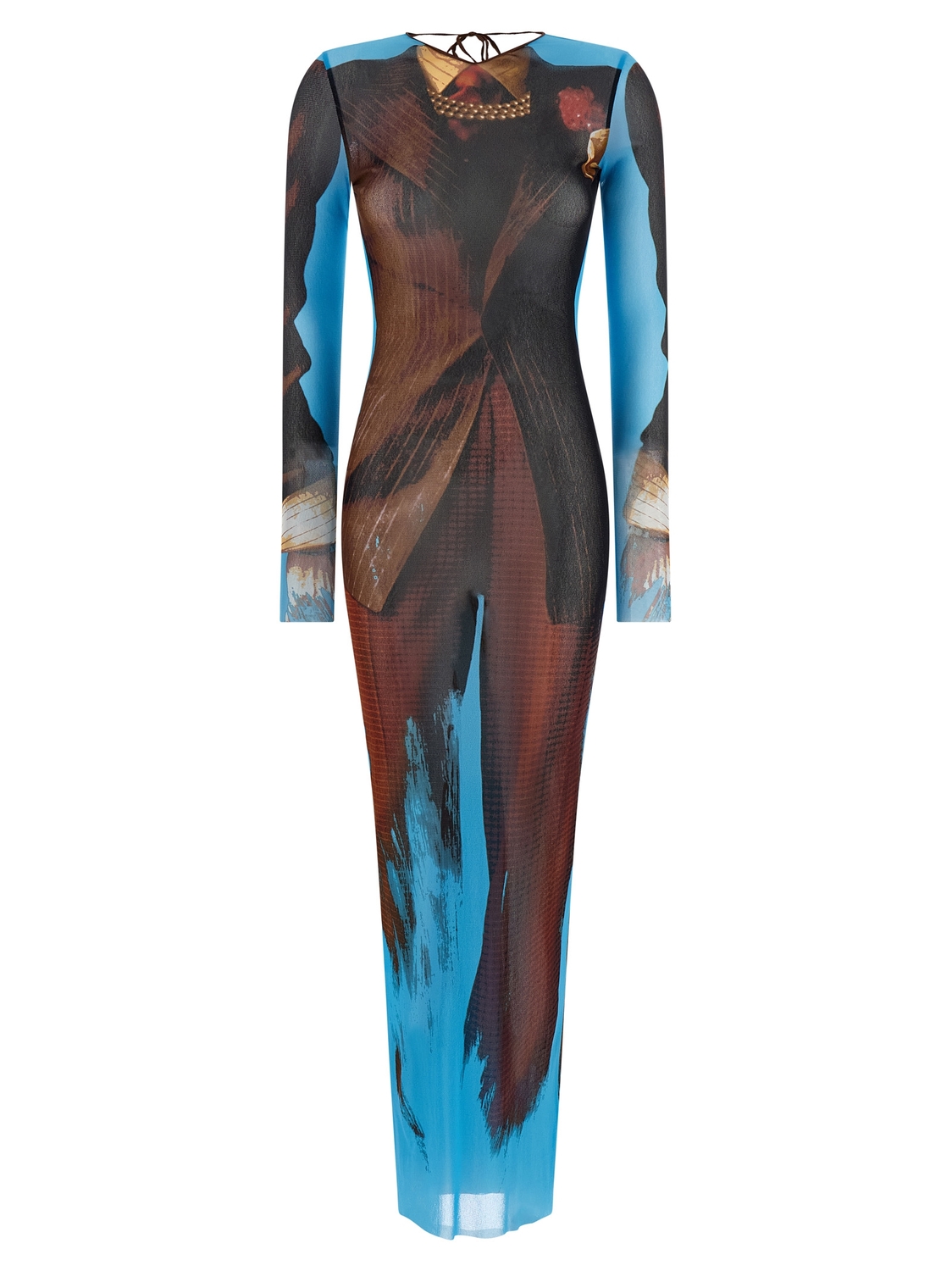 

Платье «Переиздание - Теннисный костюм» Jean Paul Gaultier, мультиколор