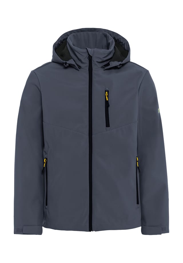 

Куртка Softshell с капюшоном Globetrotter, синий