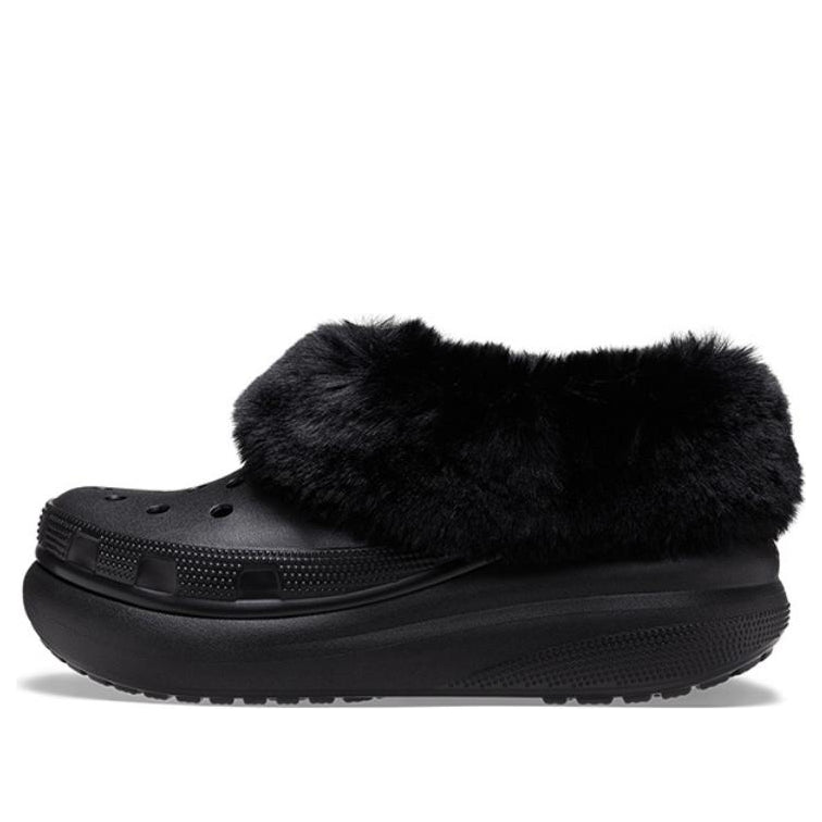 

Сабо Crocs Furever Crush Shoe Clogs 'Black' 208446-001, черный