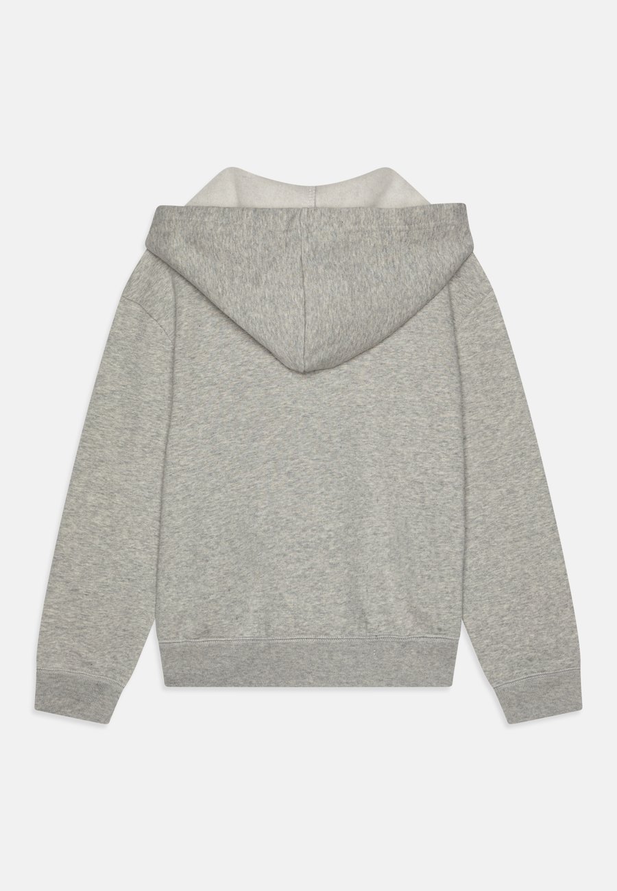 Худи GAP KIDS RELAXED GAP LOGO ZIP HOODIE, Light Heather Grey/Mottled Light Grey — фото 2