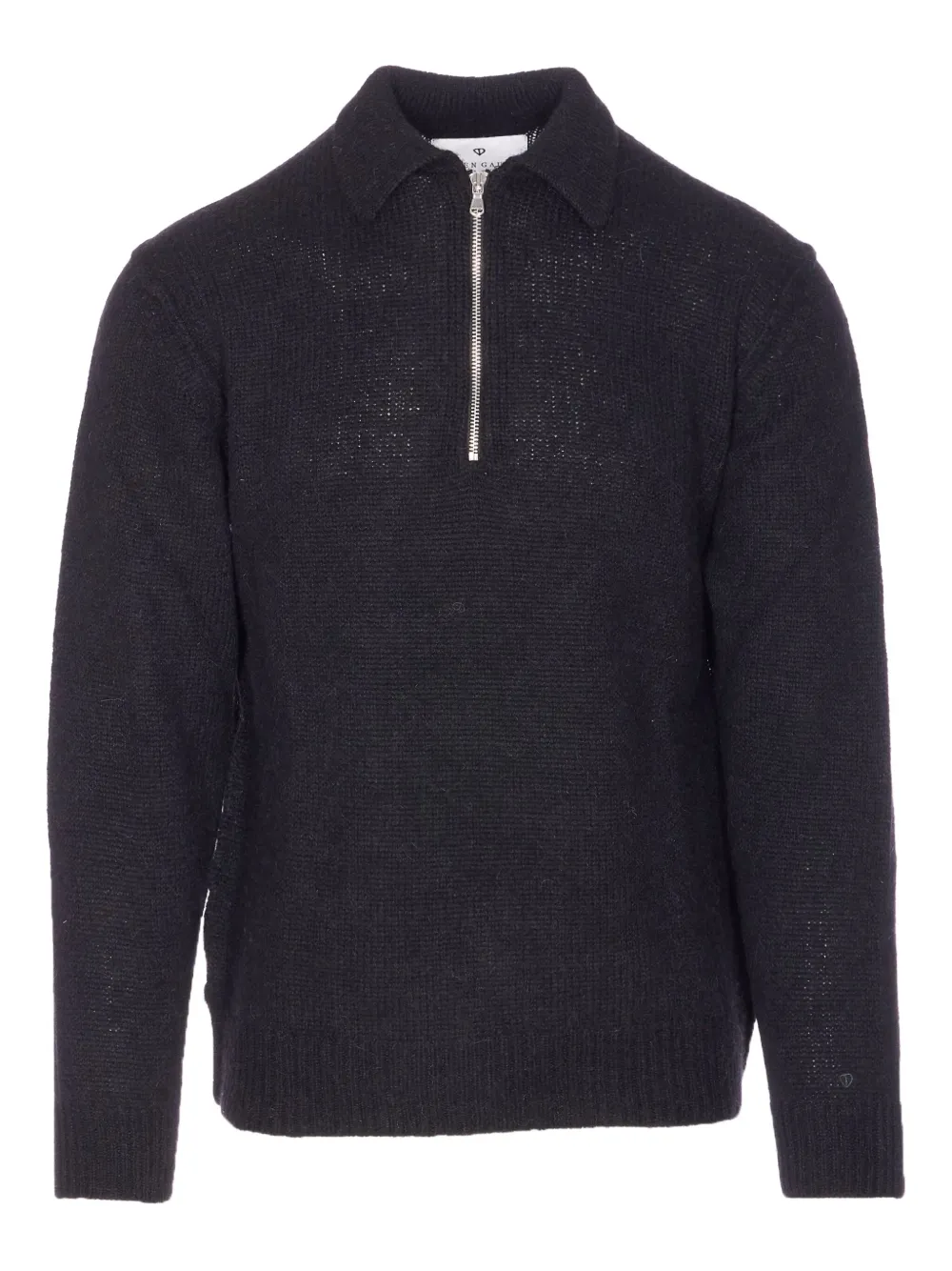 

Свитер на молнии до середины Seven Gauge, черный