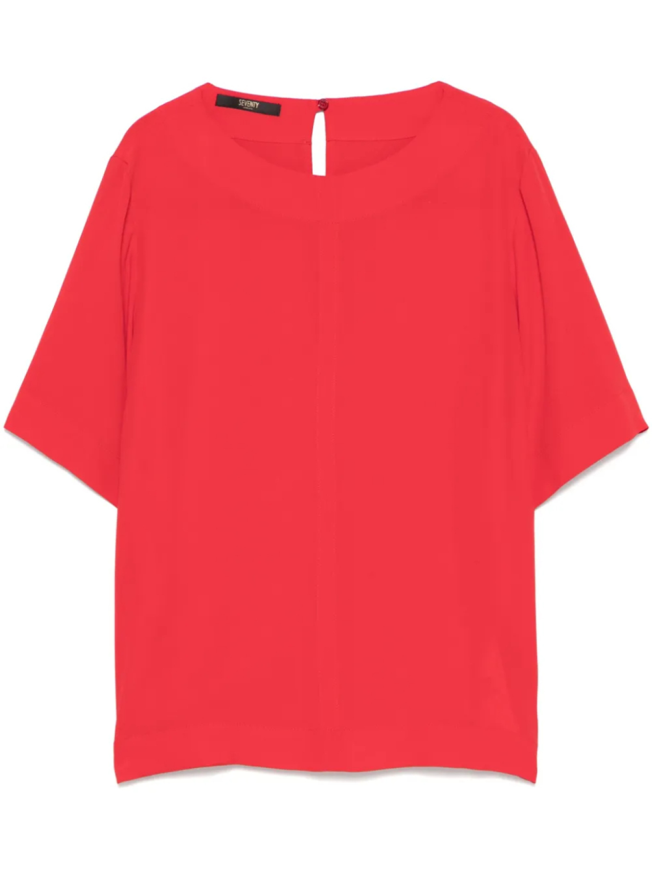 

Блузка с короткими рукавами Seventy, красный