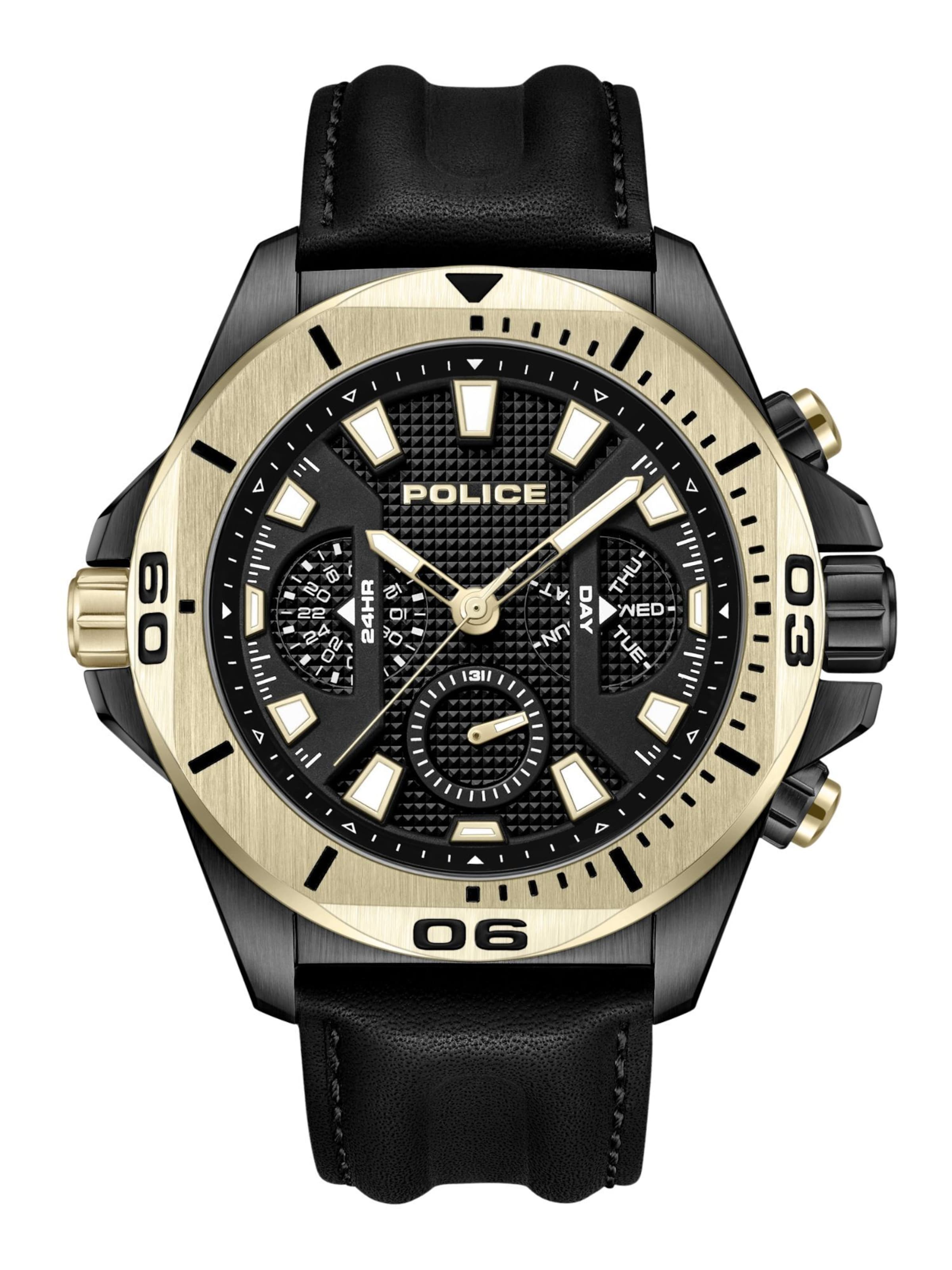 

POLICE Часы Analog Watch 'Electrical' в черном цвете