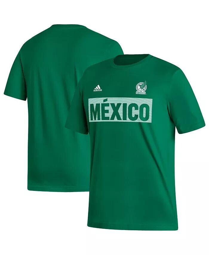 

Мужская футболка Kelly Green Mexico National Team Culture Bar adidas