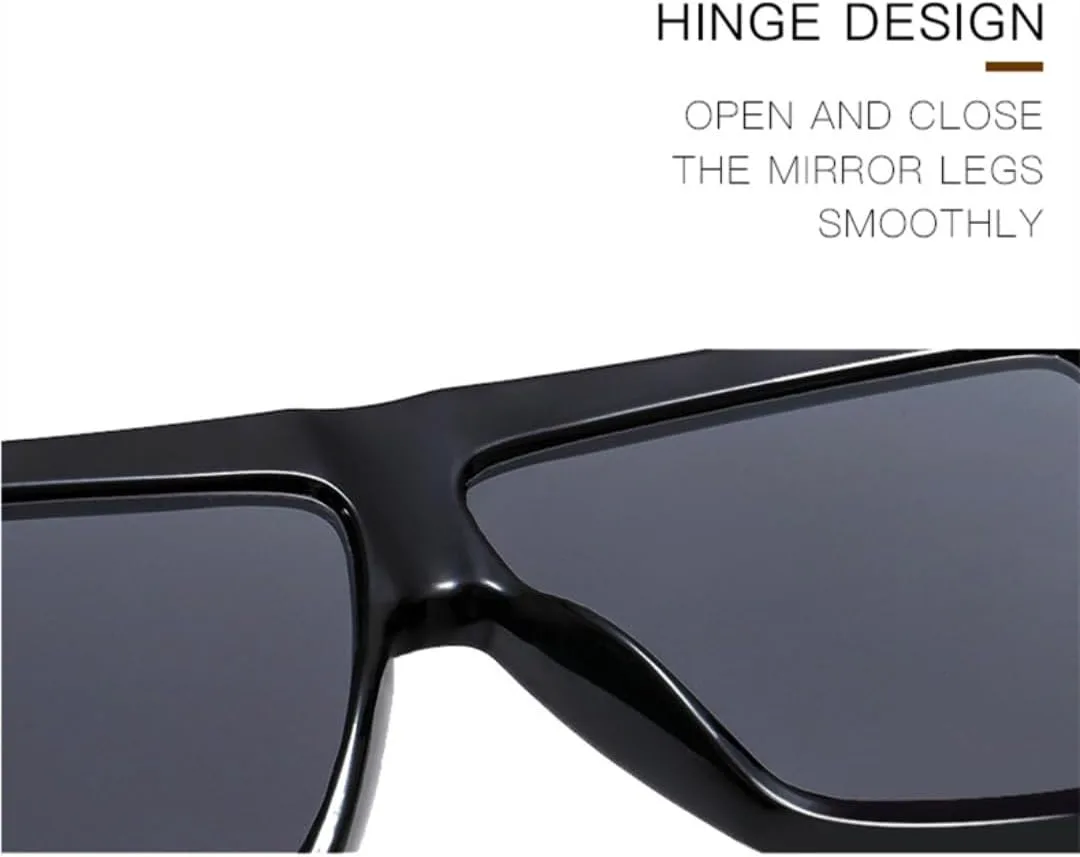 

Модные солнцезащитные очки большого размера для женщин, винтажные очки в крупной оправе для мужчин, солнцезащитные очки с защитой от УФ-излучения UV400 SZVVBKK, White