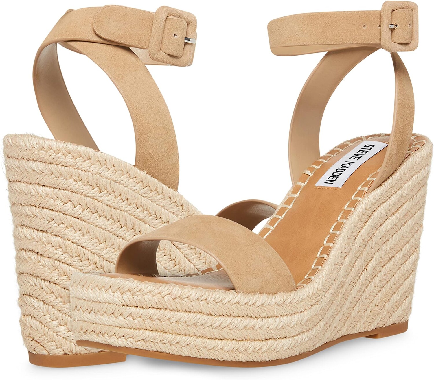 

Сандалии Steve Madden Upstage Wedge Sandal, цвет Tan Suede