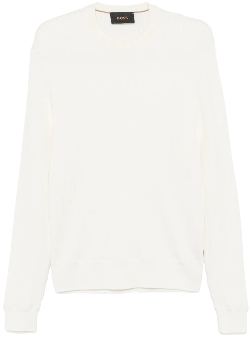 

Свитер Eldo BOSS, белый