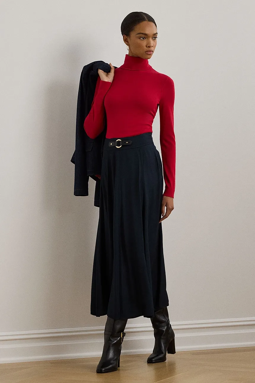 

Юбка Lauren Ralph Lauren, темно-синий