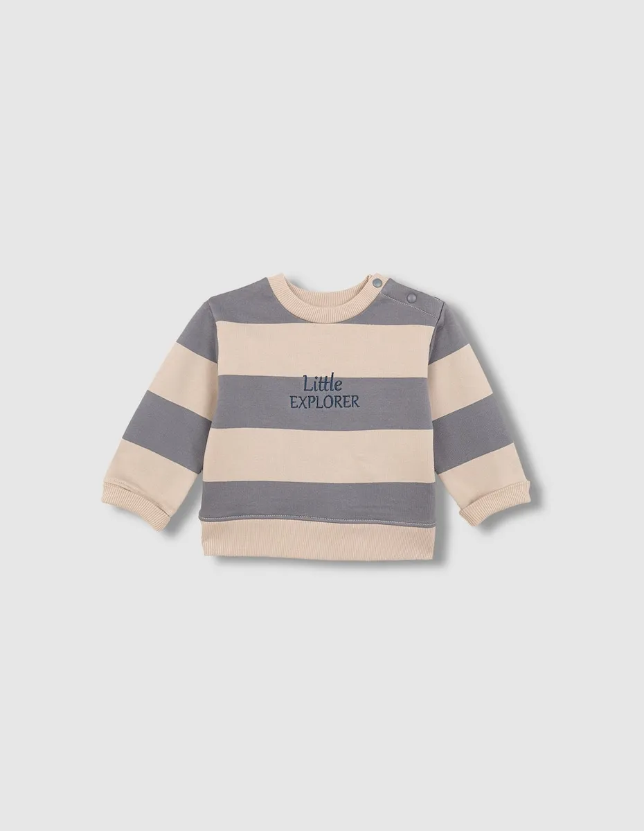 

Полосатая детская толстовка Gocco, мультиколор