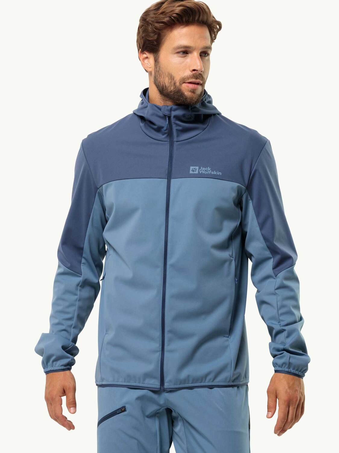 

Куртка Jack Wolfskin FELDBERG HOODY M, синий