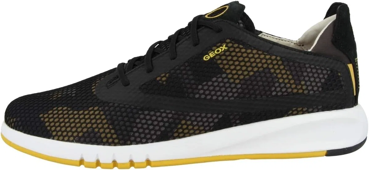 Мужские кроссовки Geox U AERANTIS D-Print Mesh, Light Yellow