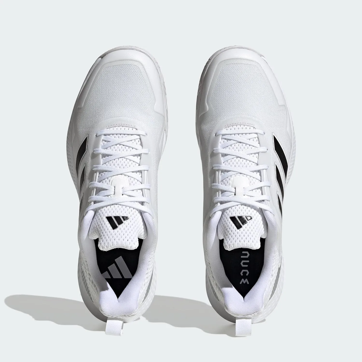 Мужские теннисные кроссовки Defiant Speed adidas, серебро — фото 3