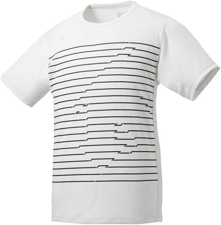 

Футболка Move Sports DMMRJA50Z BK XA, с графическим принтом, короткий рукав, влагоотводящая, быстросохнущая, защита от УФ-излучения (UPF15), короткий рукав Movesport, белый