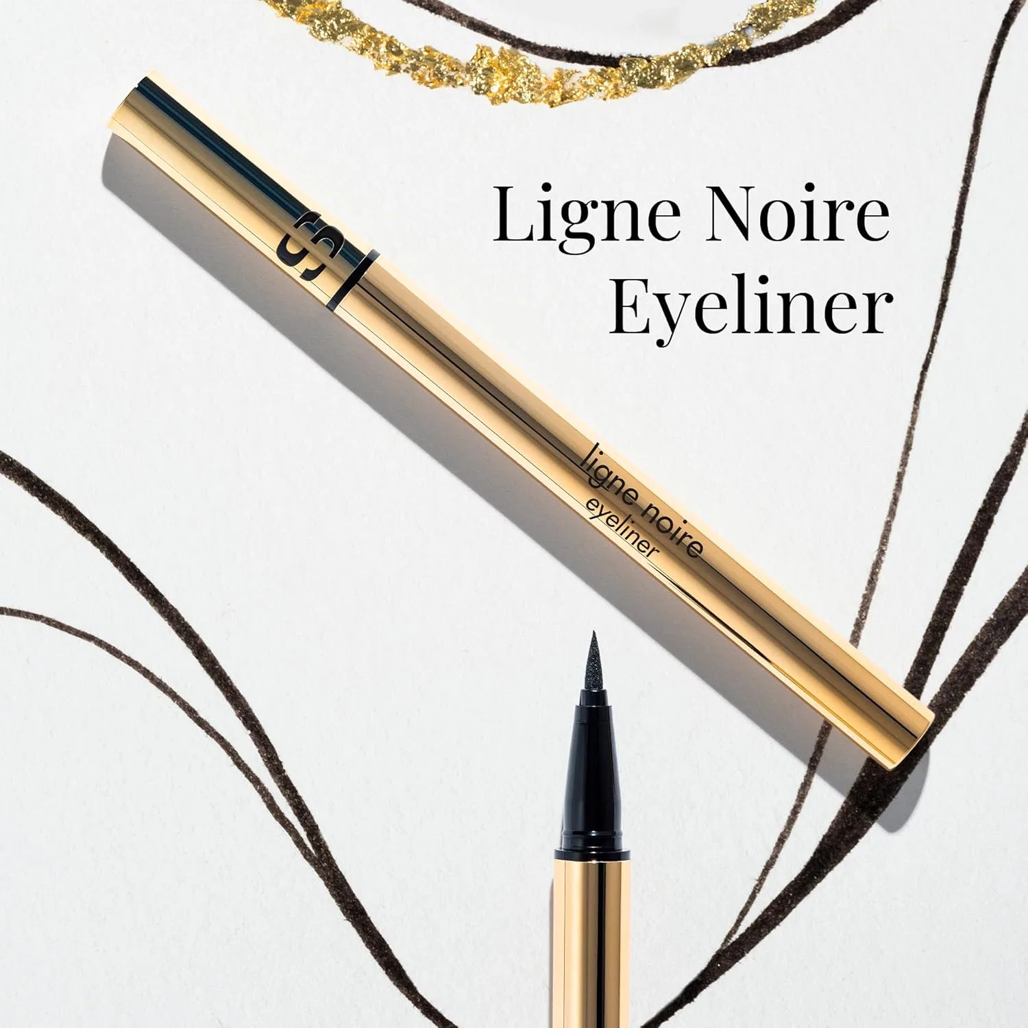 Подводка для глаз Sisley Paris Linu Noir Care Eyeliner, глубокий черный — фото 3