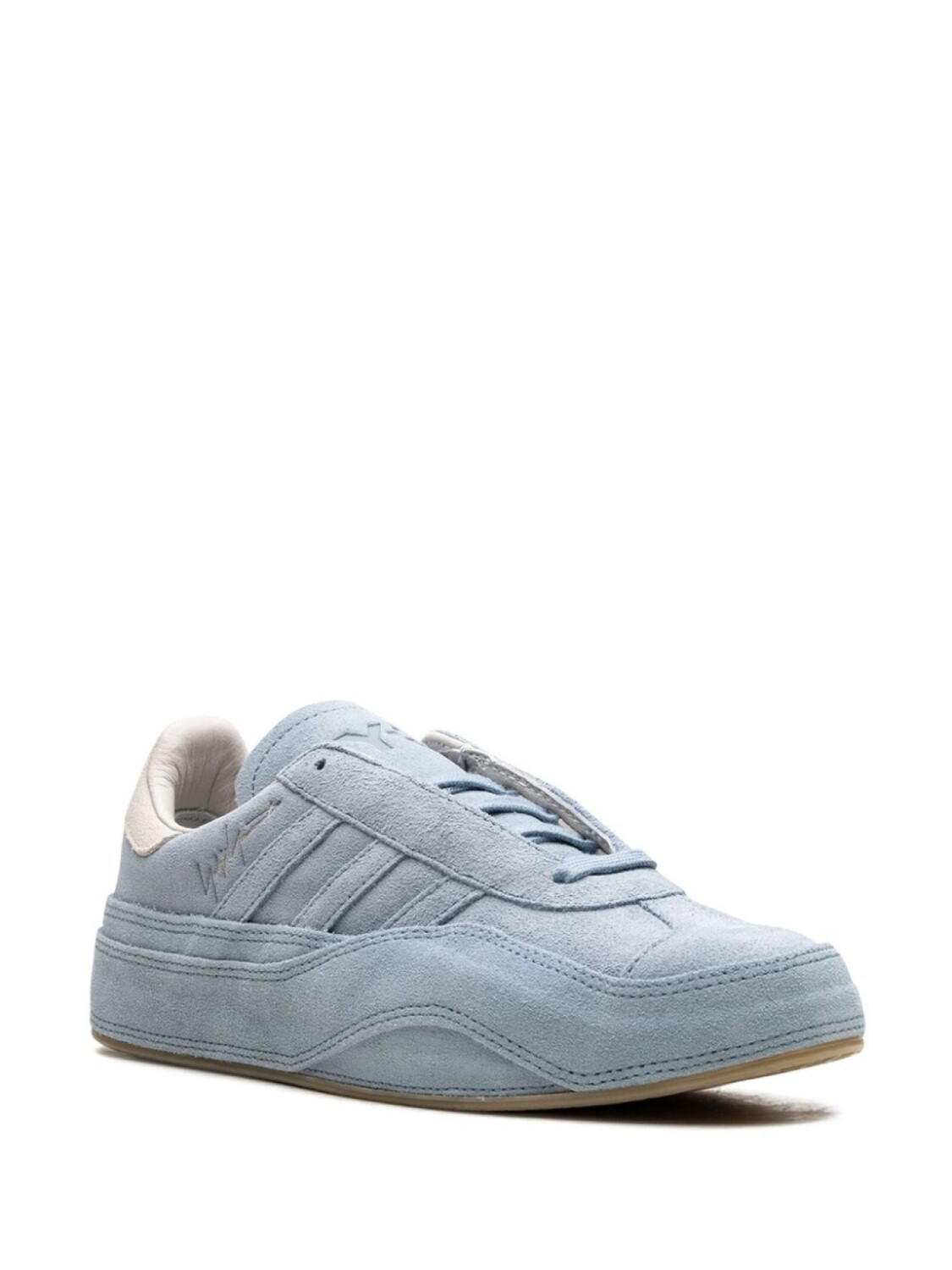 Кроссовки Gazelle "Tactile Blue/Alumina" Y-3, синий — фото 2
