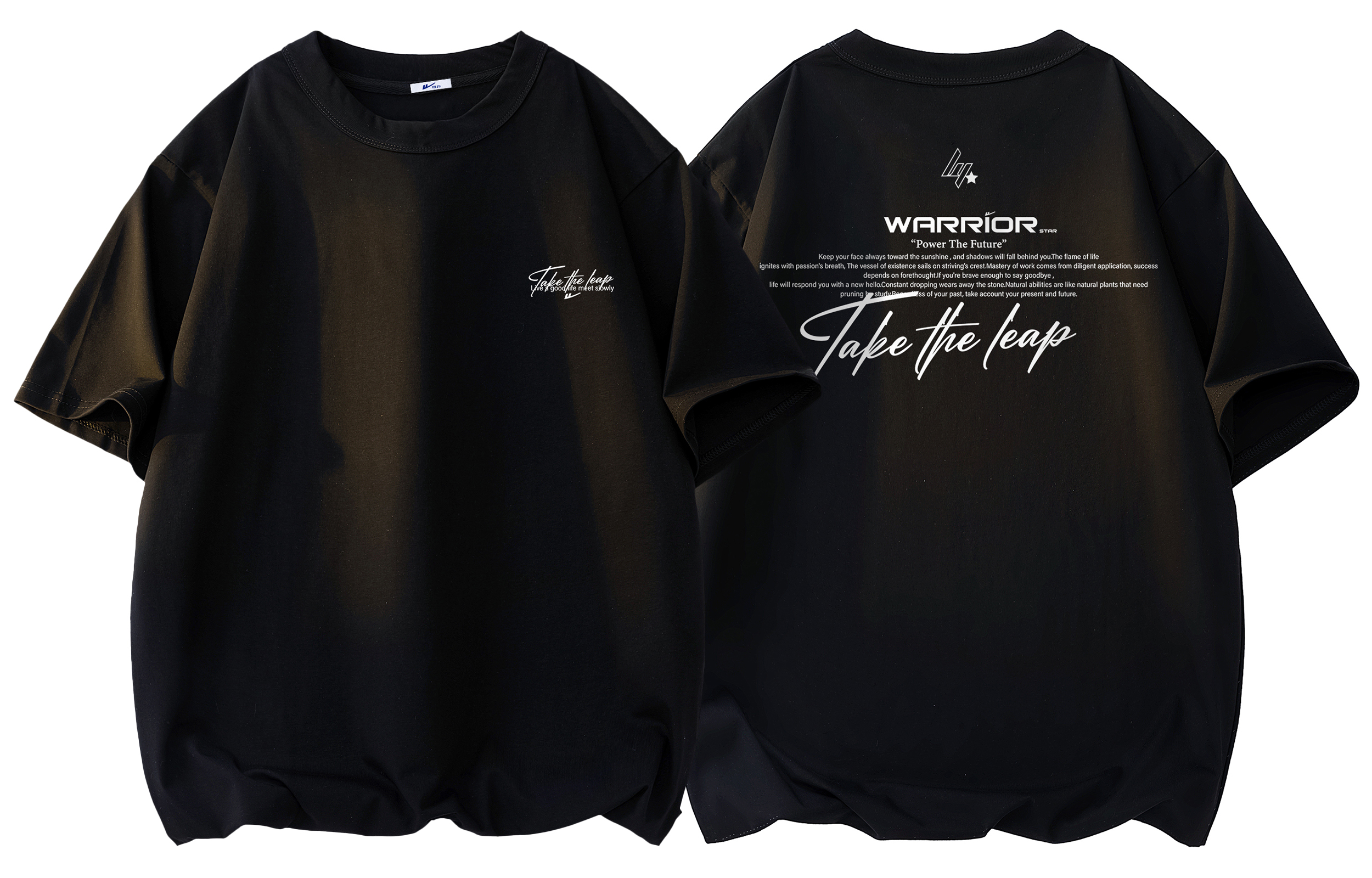 

Футболка Unisex Huichao Riding The Wind Collection WARRIOR, темно-синий