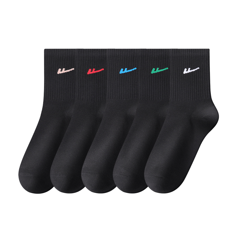 

Носки Warrior Mid Calf мужские, 5 пар, черные