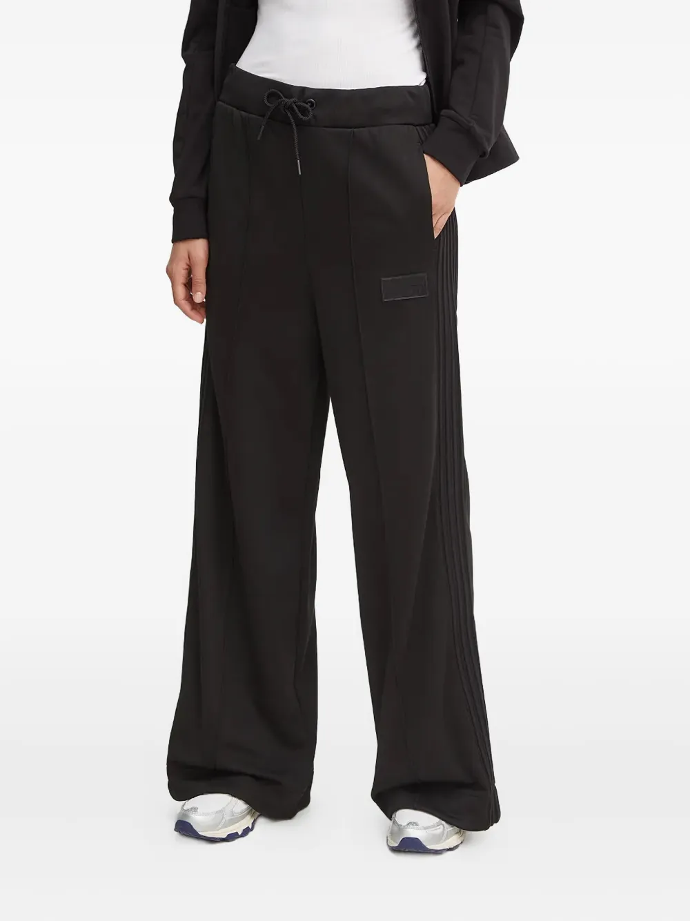 

Трикотажные брюки на шнурке Ea7 Emporio Armani, коричневый