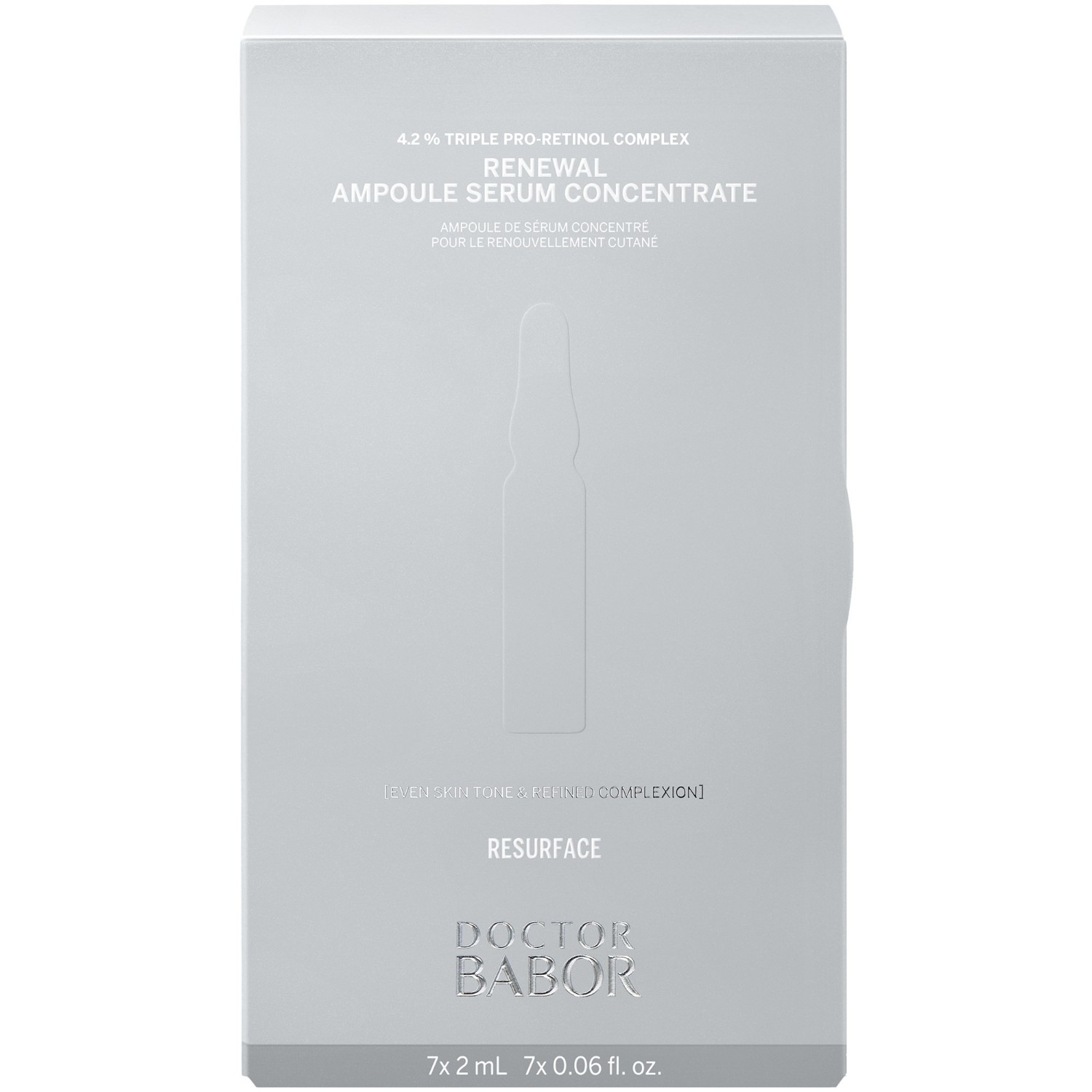Бустер Babor — Для лица doctor renewal ampoule serum concentrate , объем, 14 мл — фото 3