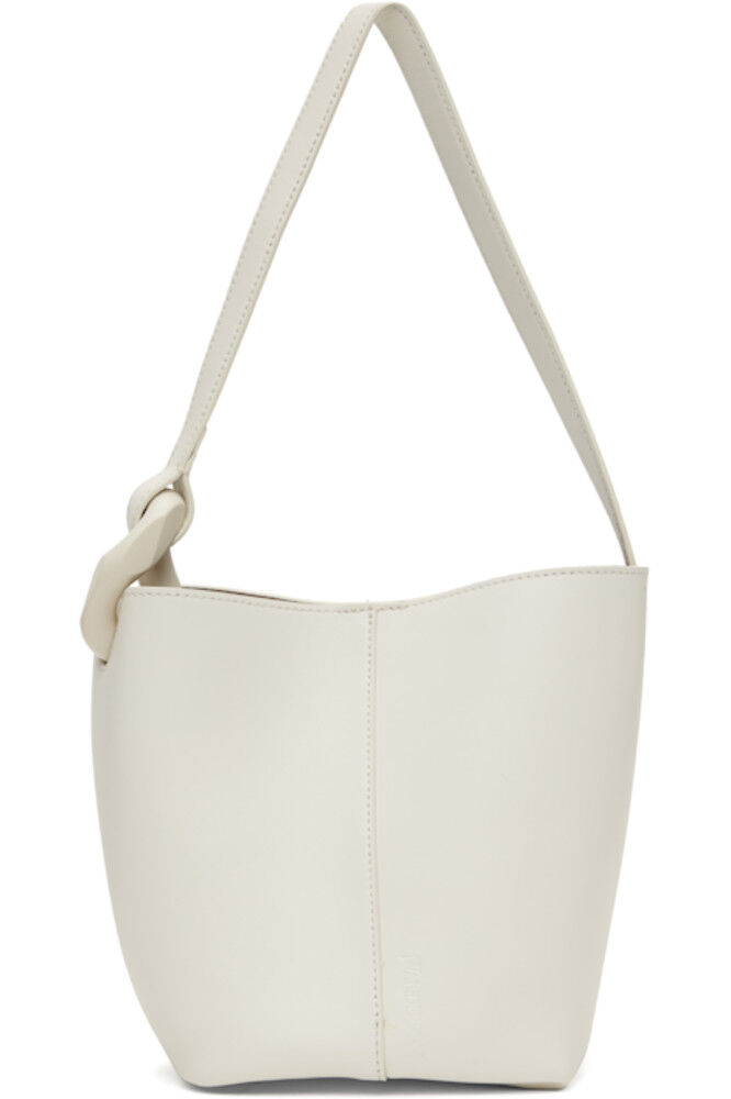

Сумка-ведро JWA Corner Tote белого цвета JW Anderson
