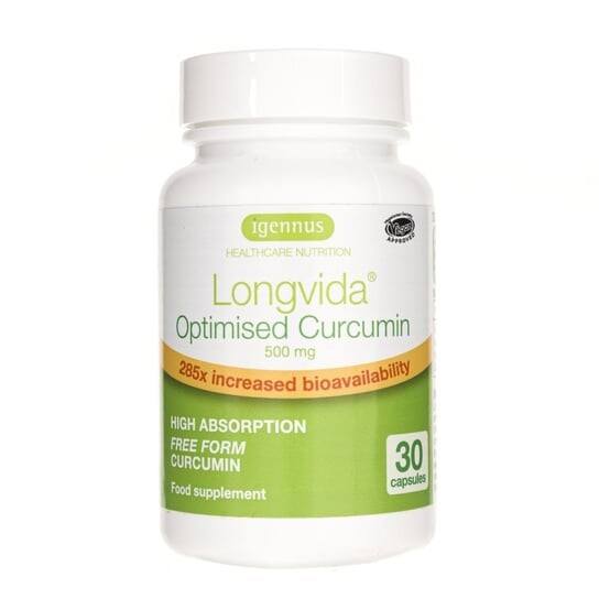 

Igennus, Longvida, Куркума 500 мг, 30 капсул
