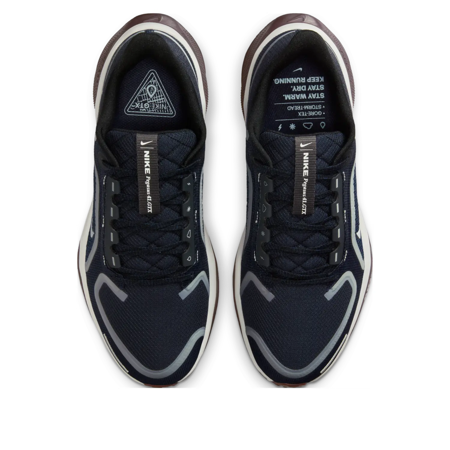 Кроссовки (WMNS) Nike Air Zoom Pegasus 41 Gore-Tex 'Black' — фото 2