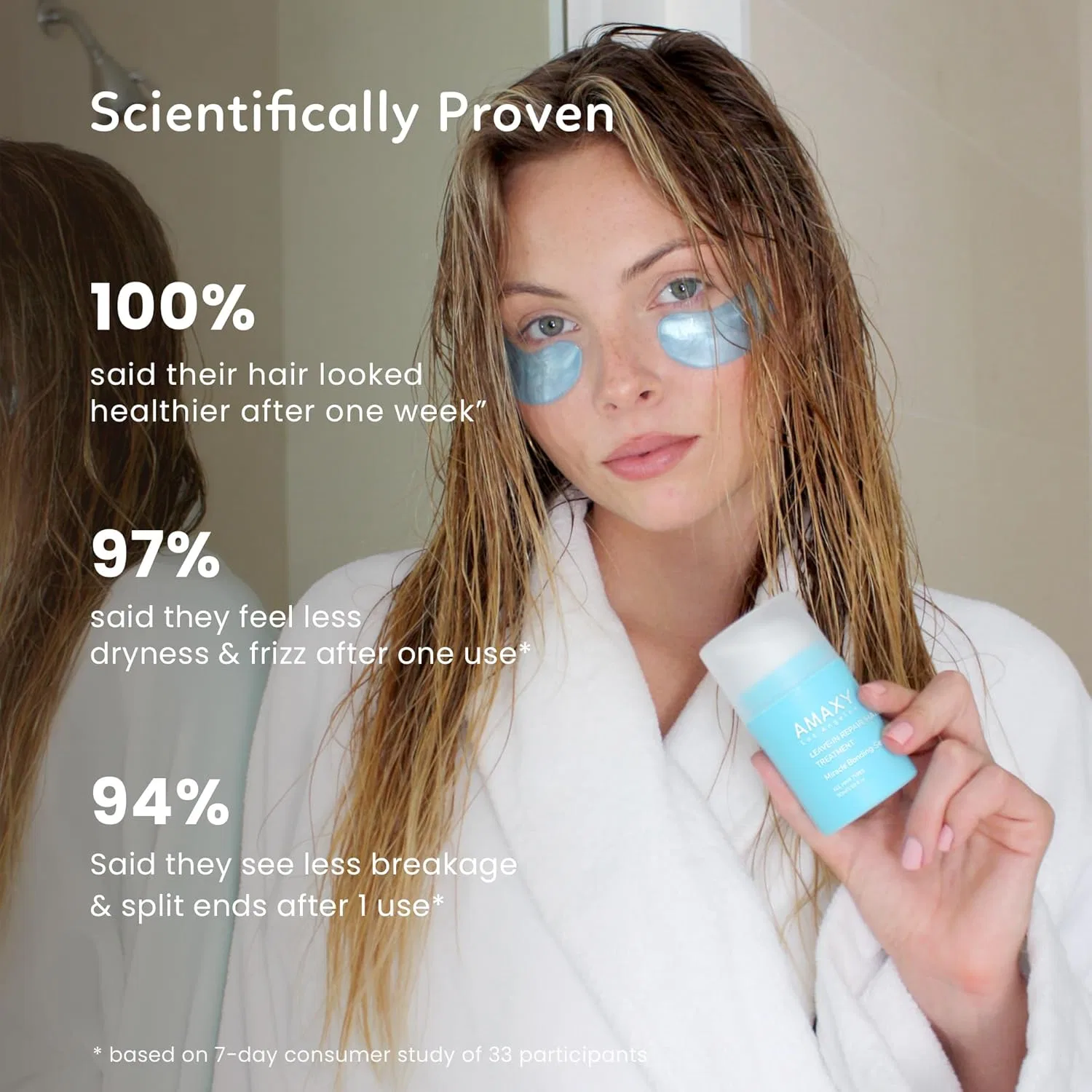 Несмываемая сыворотка AMAXY Miracle Bonding Serum 50 мл для восстановления волос Amaxy — фото 2