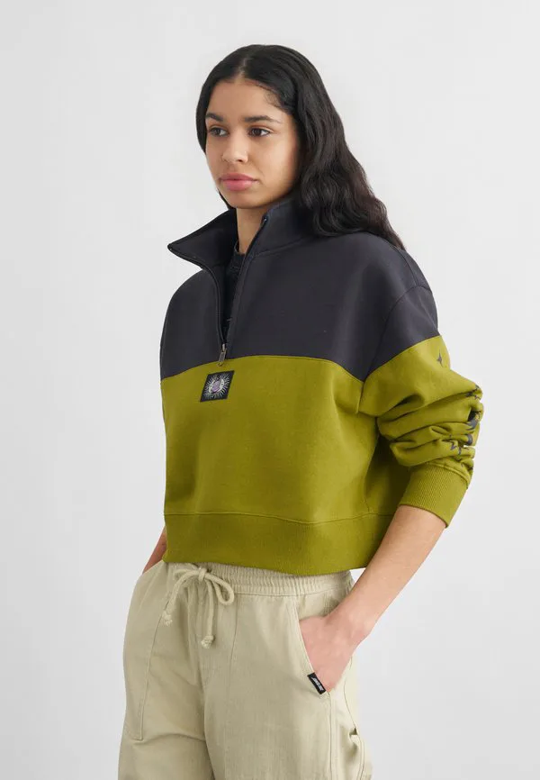 

Толстовка split sun quarter crew Santa Cruz, Black Wash/Pesto, Черный, Толстовка split sun quarter crew Santa Cruz, Black Wash/Pesto