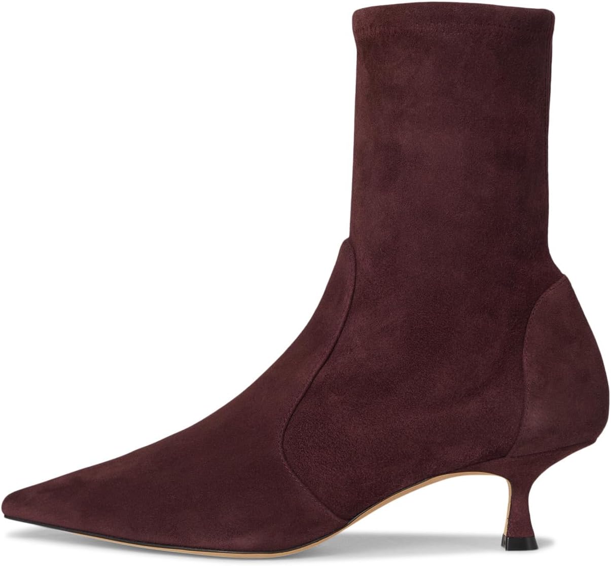 Ботинки Stuart Weitzman Naomi 50 Bootie, цвет Rosewood — фото 4