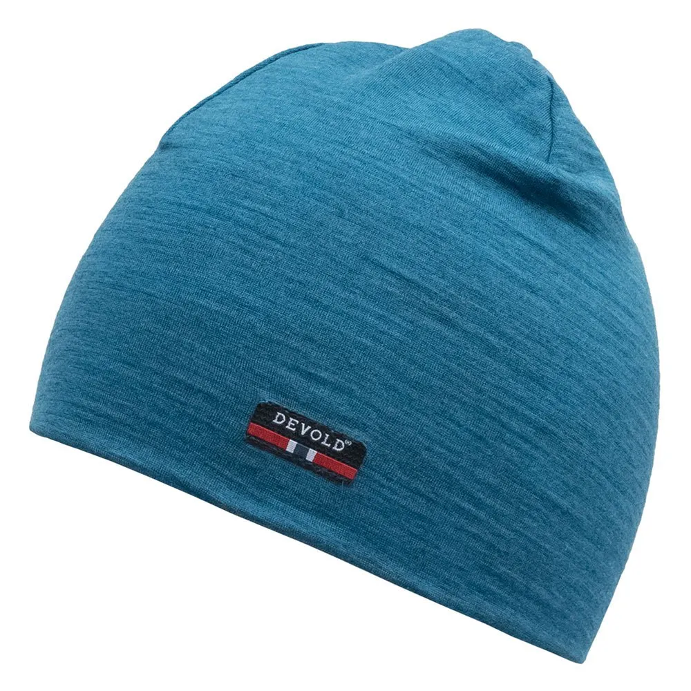 

Шапка DEVOLD OF NORWAY Breeze Merino 150, синий