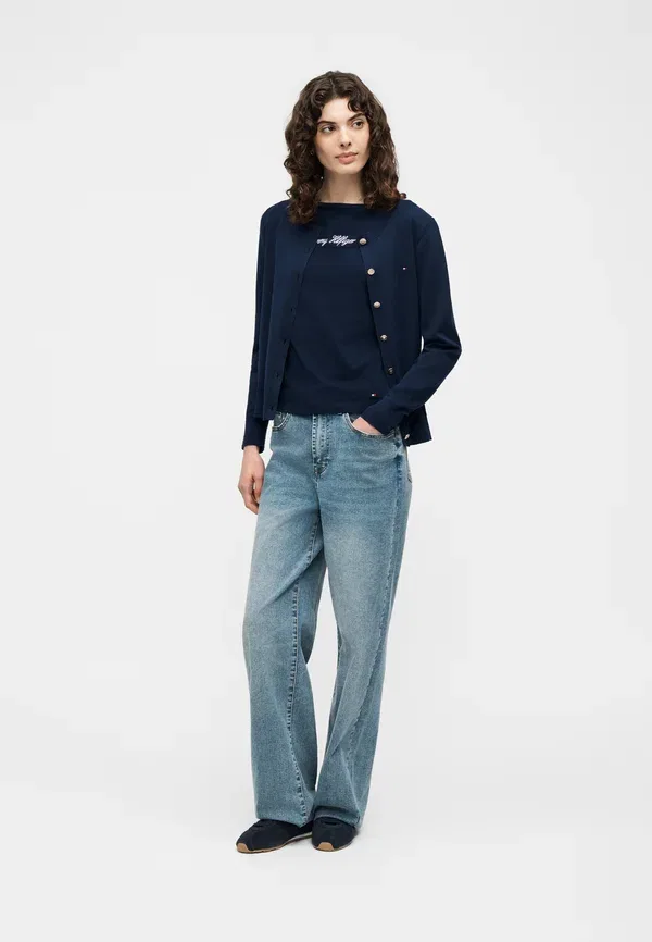 Кардиган Tommy Hilfiger, темно-синий — фото 2