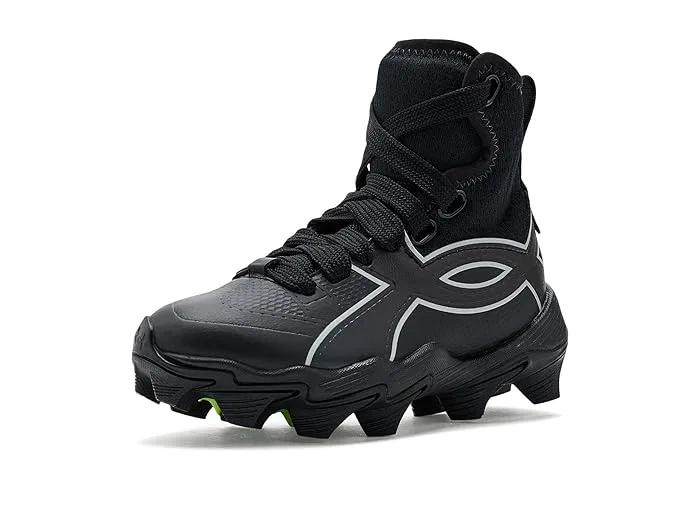 Кроссовки футбольные Highlight RM Jr Under Armour Kids, Black/Black/Black — фото 2