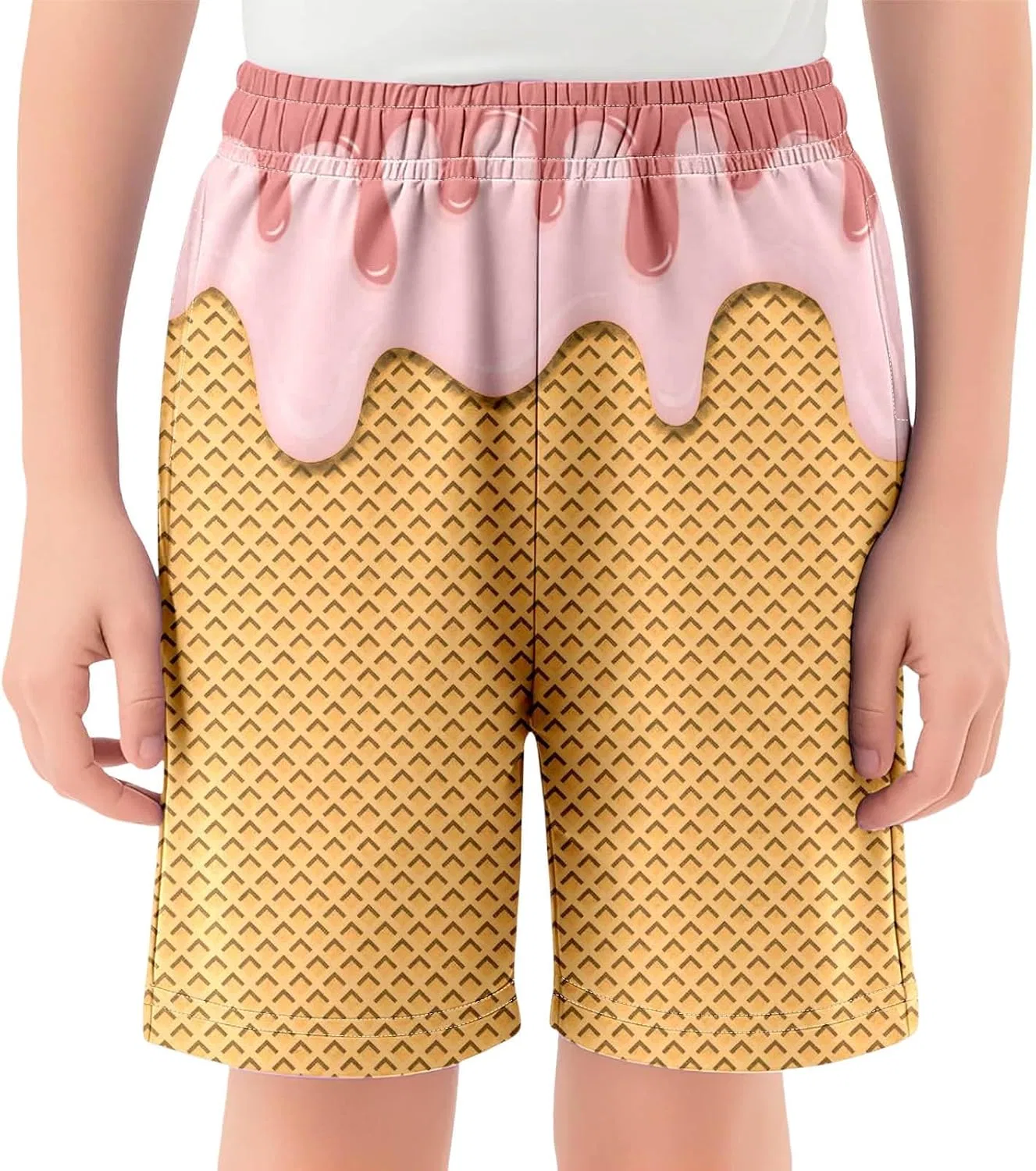 Шорты спортивные Ice Cream Shorts, светло-розовые