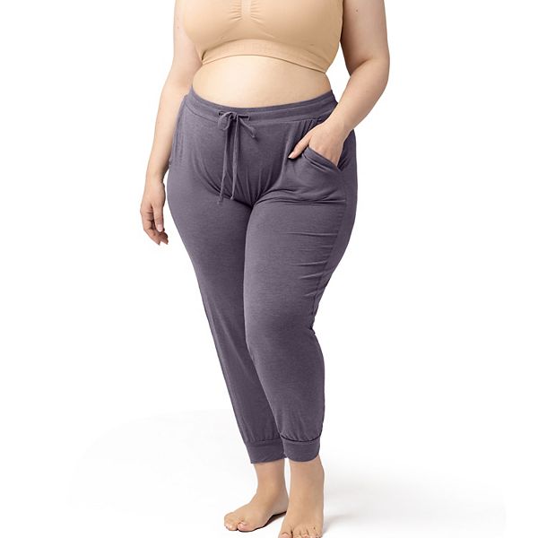 

Повседневные джоггеры для беременных Plus size Kindred Bravely, Gray