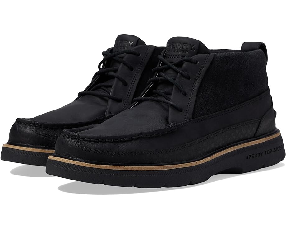

Ботинки Sperry A/O Plushwave Lug Chukka, цвет Black 2