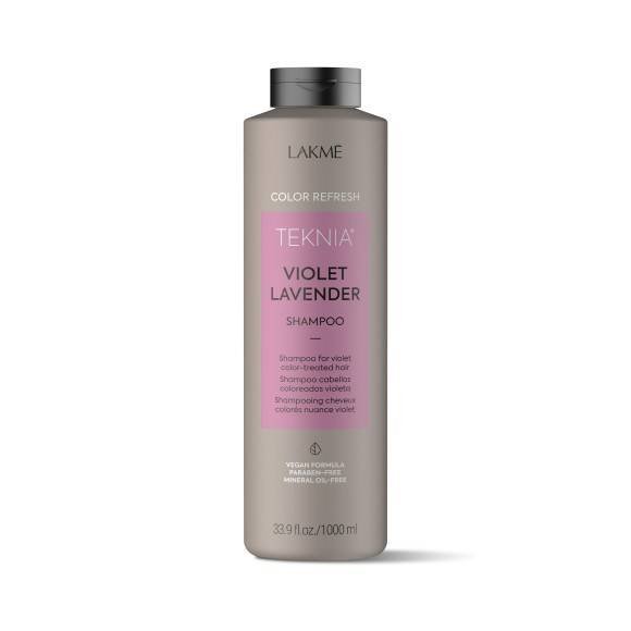 

Lakme, Color Refresh Teknia Violet Lavender Shampoo, фиолетовый шампунь для волос, 1000 мл