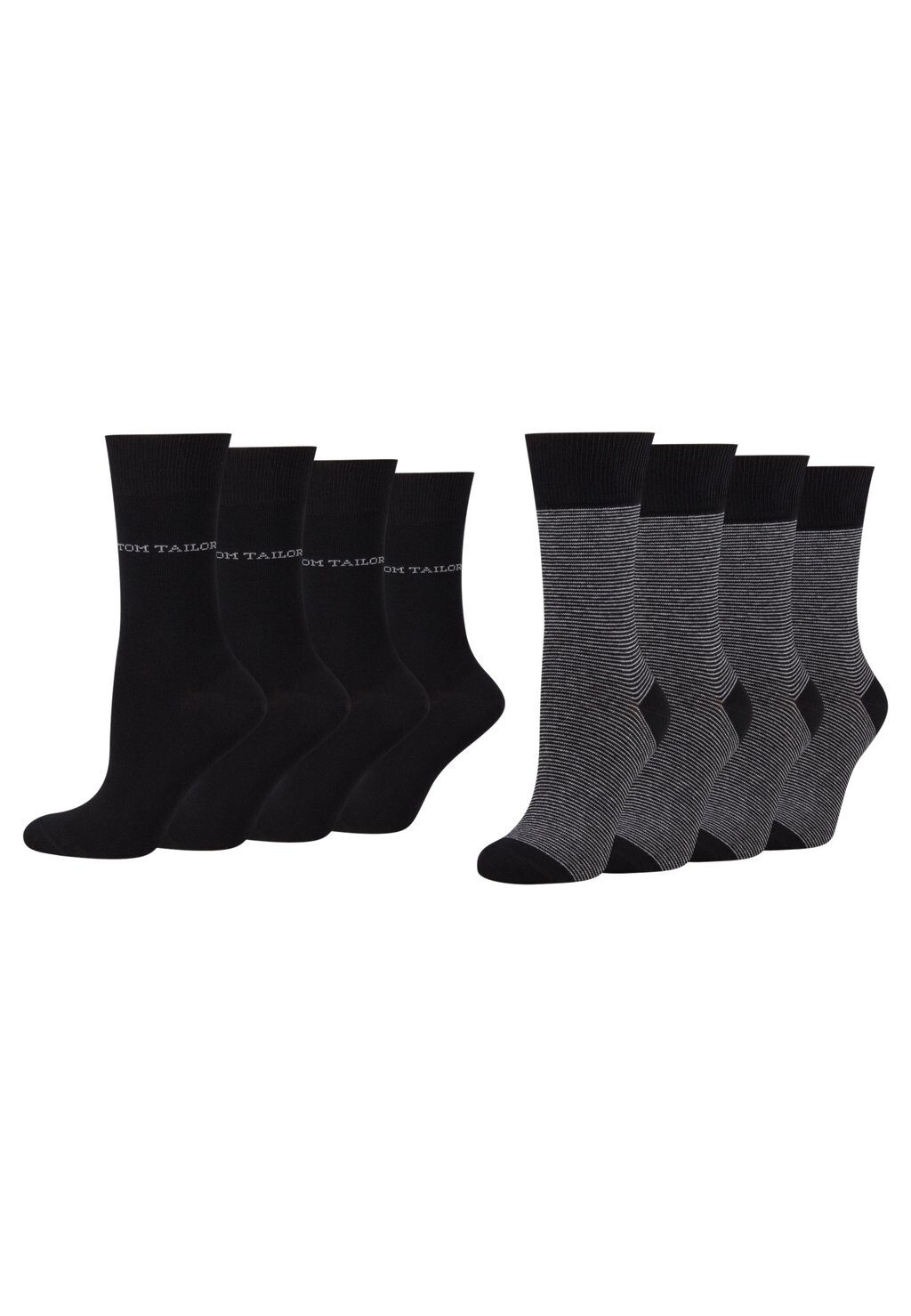 

Носки 8ER BASIC TOM TAILOR, черный