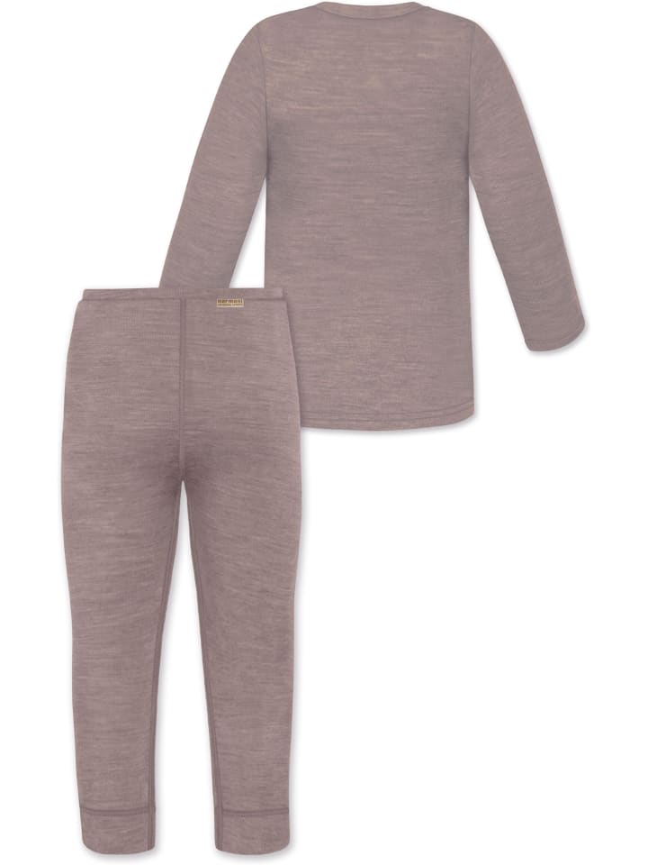 Свитер и штаны из мериносовой шерсти розового цвета Normani Outdoor Sports — фото 2