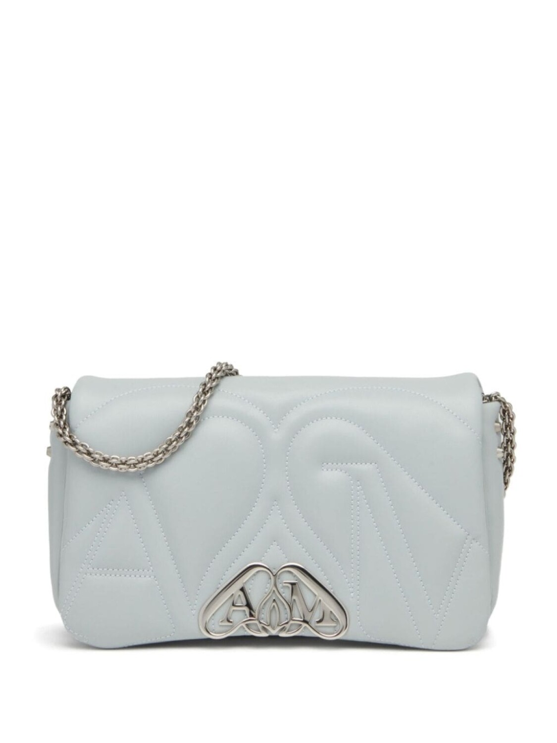 

Alexander McQueen маленькая сумка на плечо The Seal, серый