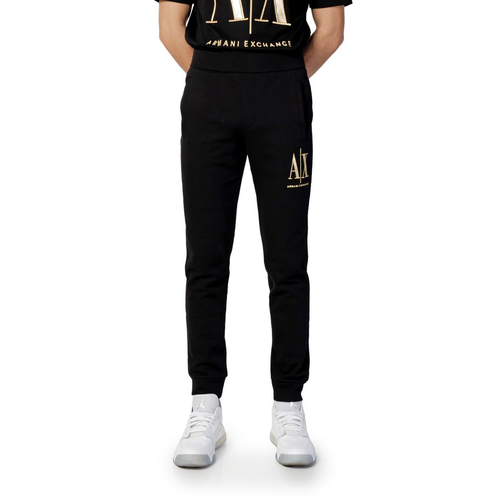 

Черные хлопковые джинсы и брюки Armani Exchange