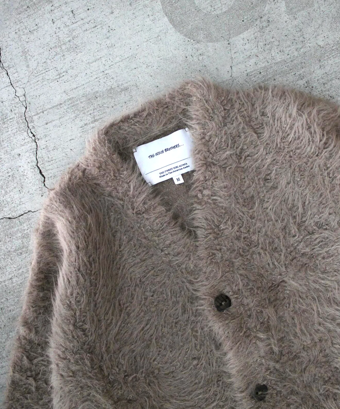 БРАТЬЯ ИНОУЭ / The Inoue Brothers Suri Alpaca Cardigan